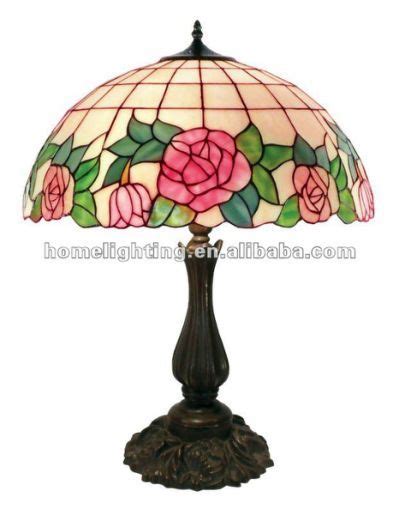 Stained Glass 16pink Rose Table Tiffany Lamp Shade Tiffany Lamps Stained Glass Crafts