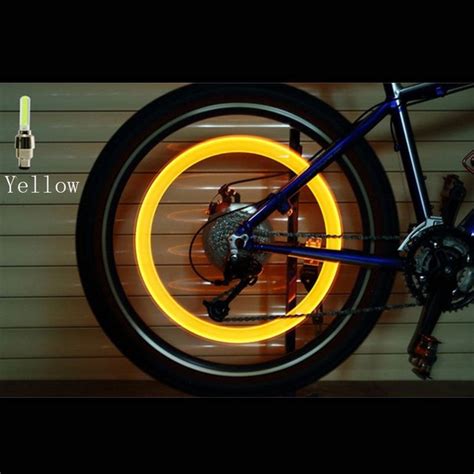 Piezas De Luz Led Para Bicicleta De Tapa De V Lvula De Rueda De Luces