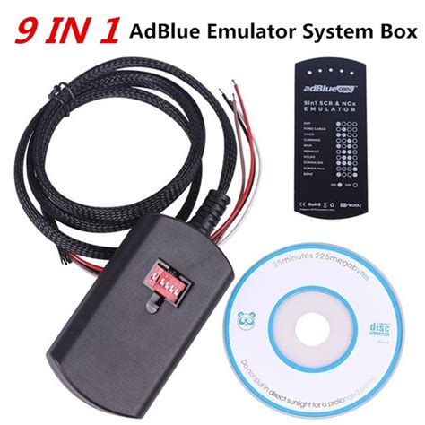 9 in 1 Ad-blue Emulation Multi-brands Module Truck Adblueobd2 Remove ...