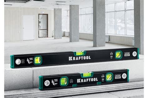 Уровень KRAFTOOL с зеркальным глазком, 1000 мм 34781-100 - выгодная ...