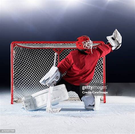 hockey goalie glove   premium high res pictures getty images