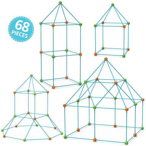 Kit De Construcci N De Fuerte Para Ni Os Juego De Grandado