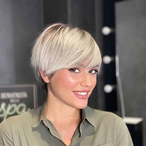 Pixie Cut Thick Hair Blonde