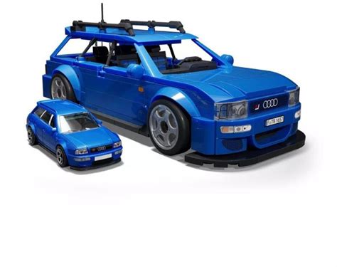 F P Mega Bloks Hot Wheels Audi 94 Avant RS2 HRY19 Moustakastoys Gr