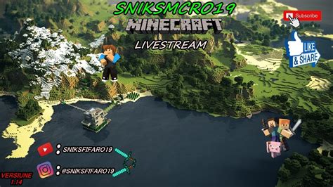 LIVE INCEPEM O NOUA SERIE MINECRAFT SURVIVAL YouTube