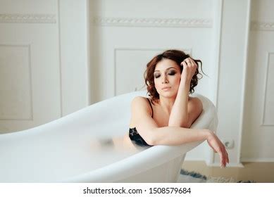 Beautiful Nude Sexy Woman Bath Stock Photo Shutterstock