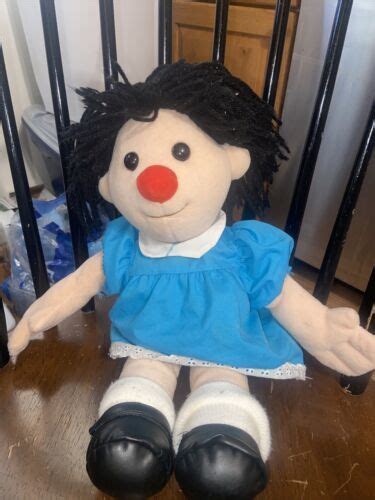 Vintage 1995 Big Comfy Couch Molly Doll Plush Rag Doll Toy 17