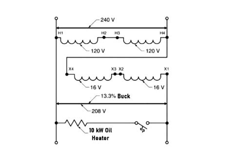 Buck Boost Transformer 208 To 240 Wiring Diagram - vrogue.co