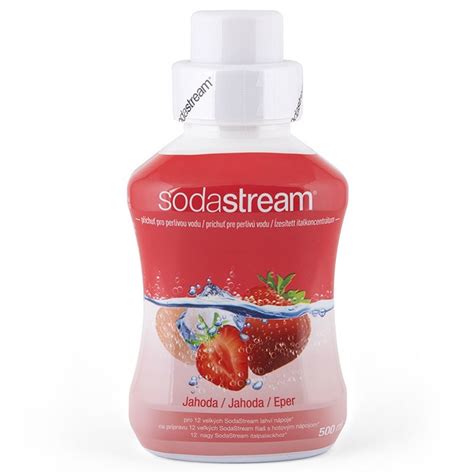 ᐈ SODASTREAM Strawberry (500 ml) — Cироп для газированной воды, 500 мл ...
