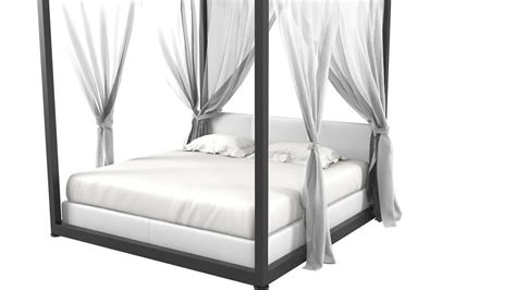 Vivaldichienti Canopy Bed Modelo 3d 24 Max Obj Fbx Free3d