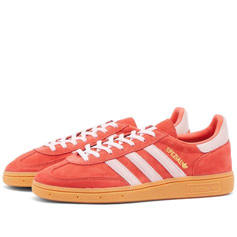 Adidas Handball Spezial Bright Red Clear Pink And Gum End Pretty