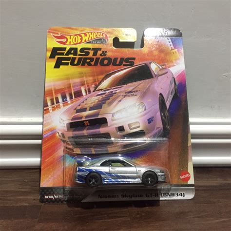 Jual Promo Hot Wheels Premium Fast Furious Nissan Skyline Gtr R Kab Sidoarjo Ocean