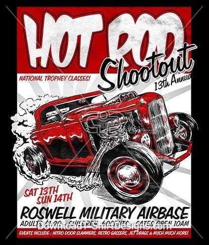Vintage Hot Rod Car Poster Hot Rods Vintage Hot Rod Hot Rods Cars