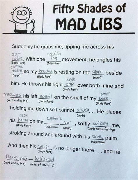 Funny Mad Libs Adults 2023 Printablemadlibs