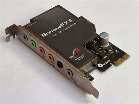 ASUS Supreme FX II PCIe 1x Asus Striker II Extreme - 12170816540 ...