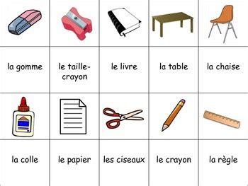 French Classroom Vocabulary Activity For Groups Inventive Twist On Memory