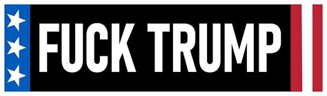 Amazon Fuck Trump Sticker Large 3x9 Anti Donald Trump Sucks Stickers Automotive