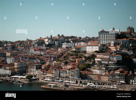 historic riverfront   ribeira region  porto portugal