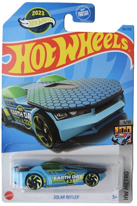 Amazon Hot Wheels Solar Reflex Hw Metro Blue Toys Games