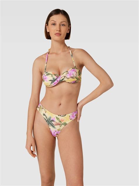 Banana Moon Bikini Oberteil Mit Floralem Muster Modell Boro Hellgelb Online Kaufen