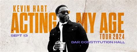 Kevin Hart Tickets Th September Dar Constitution Hall Dar