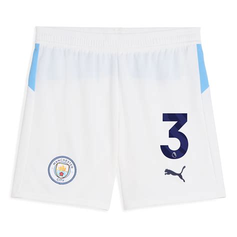 Pantalones cortos de fútbol infantiles del Manchester City 2025/26 con