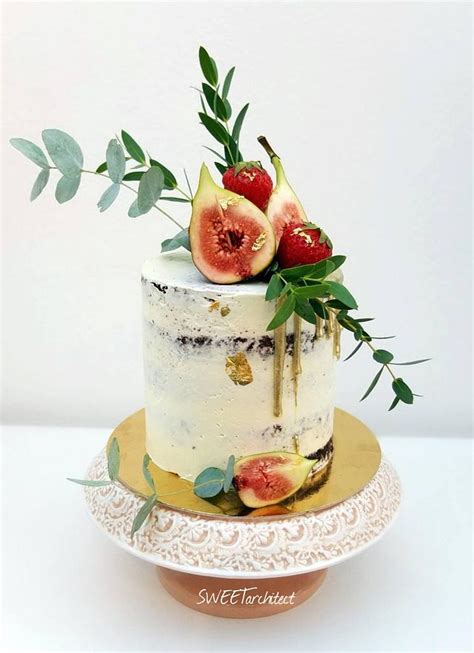 Naked Wedding Cake Cake By Sweet Architect Cakesdecor