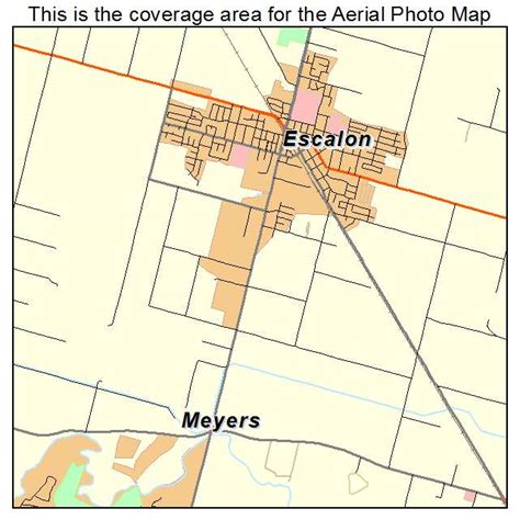 Aerial Photography Map of Escalon, CA California