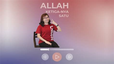 Lagu Sekolah Minggu Allah Ketiga Nya Satu Oleh Pdt Roni Sudarmo