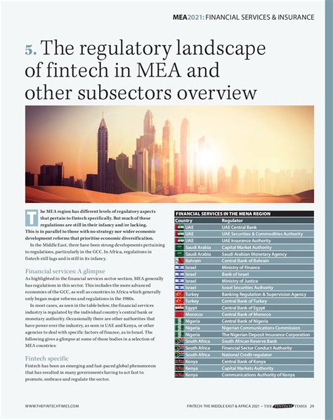 The Fintech Market Fintech Middle East Africa 2021 Report Halil M