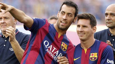 Del Barcelona Al Inter Miami Messi Busquets Y Alba Y Martino