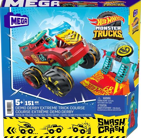 Jeu De Construction Mega Bloks Hot Wheels Derby Course Extreme Autres Jeux De Construction
