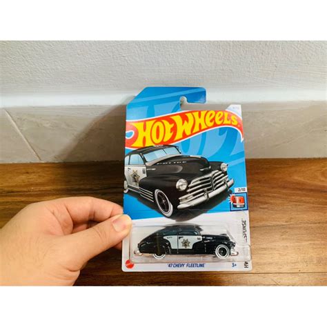Hot Wheels Chevy Fleetline Treasure Hunt Model Car Th Htf In Black Shopee Malaysia