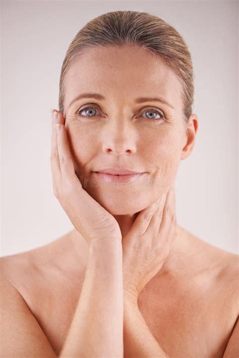 Her Skin Still Feels Great Cropped Portrait Of A Beautiful Mature
