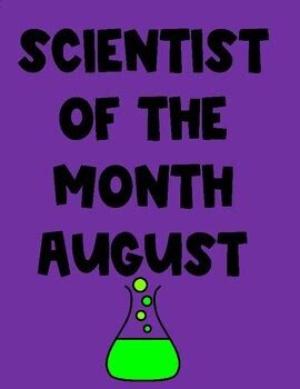 Scientist of the Month by Coach Parris | TPT