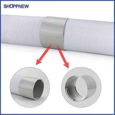 ♥shoppnew♣ 130mm 150mm Portable Replacement Air Conditioner Exhaust Hose Pipe Connector Coupler