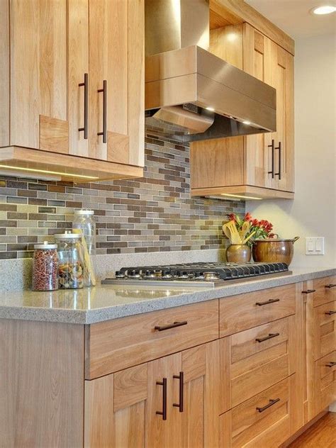 Light Wood Cabinets With White Countertops Homedecorish