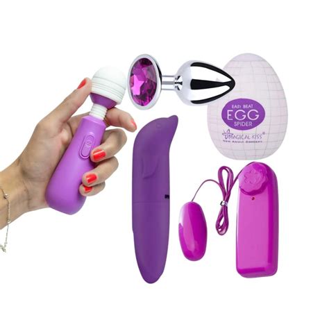 Kit Sex Shop Vibrador Feminino Golfinho Bullet Varinha Magica Plug Anal Egg Shopee Brasil