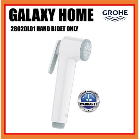 GROHE 28020L01 Tempesta-F Hand Bidet Trigger Spray | White | 1 Spray ...