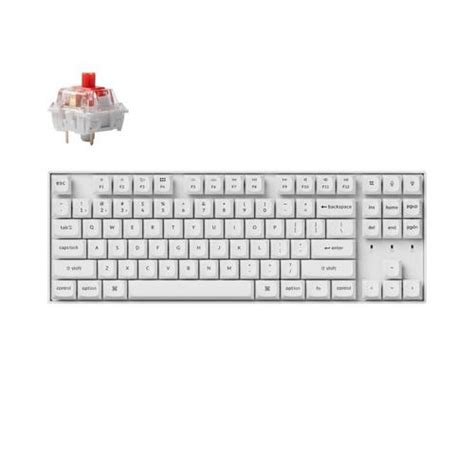 Promo Keychron K Pro QMK VIA Fully Assembled Hot Swappable Shell White White Backlight K