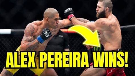 Ufc Live Results Alex Pereira Stuns Jiri Prochazka For Title