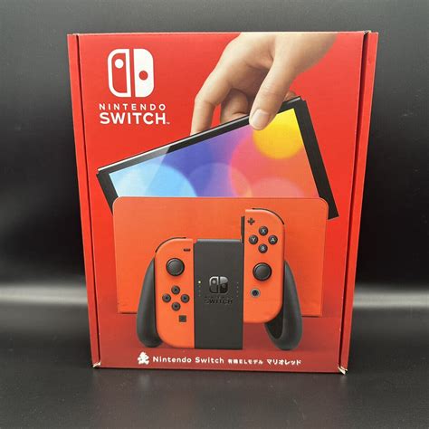 Nintendo Switch Oled Mario Red Edition Console Super Mario Bros