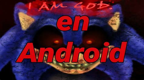 El Juego Maldito Sonic Exe Para Android Gameplay Youtube