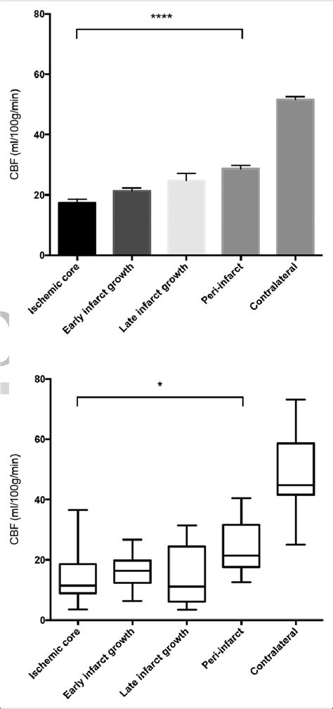 Upper Voxelwise Mean Cerebral Blood Flow CBF In Each Region Of