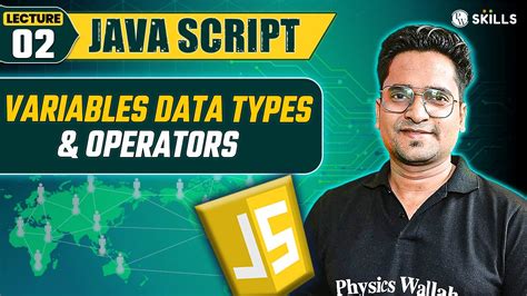 Variables Data Types And Operators Javascript Lecture 2 Youtube