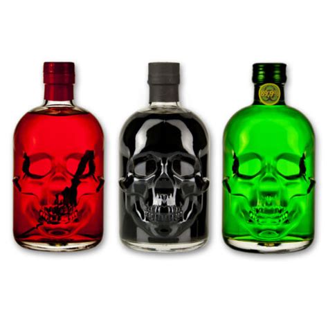 Absinthe Totenkopf Set Antitoxin Black Head Red Chili