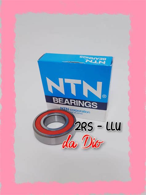 Ball Bearing Ntn Rs Llu Tutup Karet Laher Lazada Indonesia