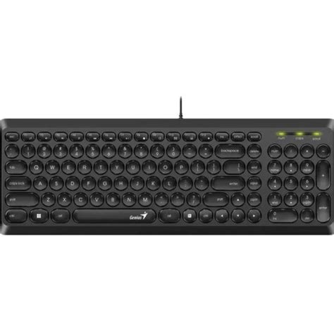 Клавиатура GENIUS SlimStar Q200 проводная черный (31310020402) — купить ...