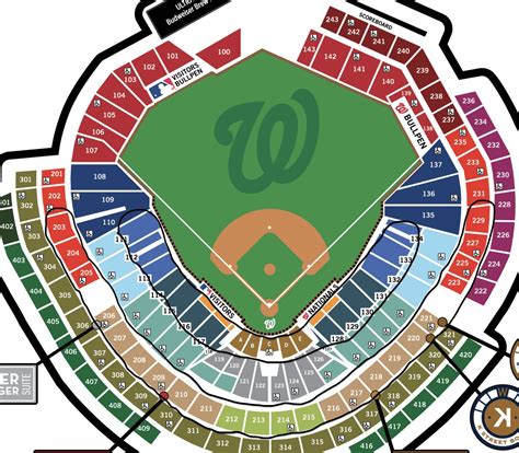Best concert seat locations at Nat's Park : r/Nationals