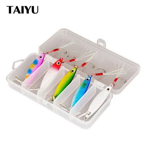 Metal Jigging Lures Wobbler Tuna Fishing Lures Jigs Jig Fishing